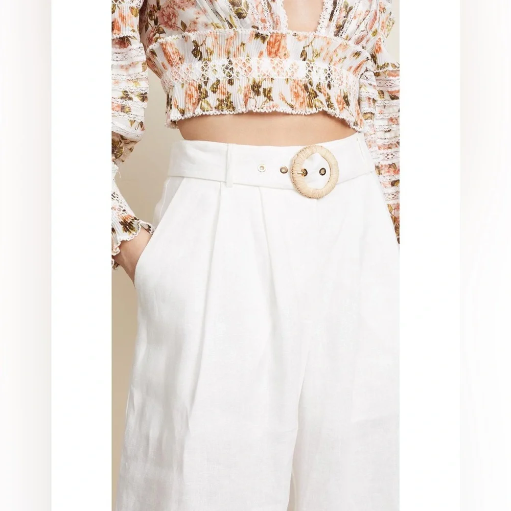 Zimmermann / LINEN FLARE PANT (PRE ORDER) - Picture 3 of 11